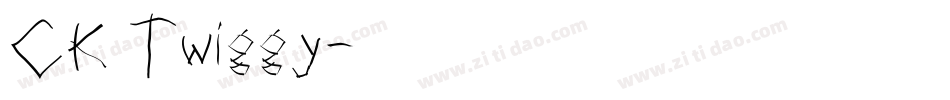 CK Twiggy字体转换
